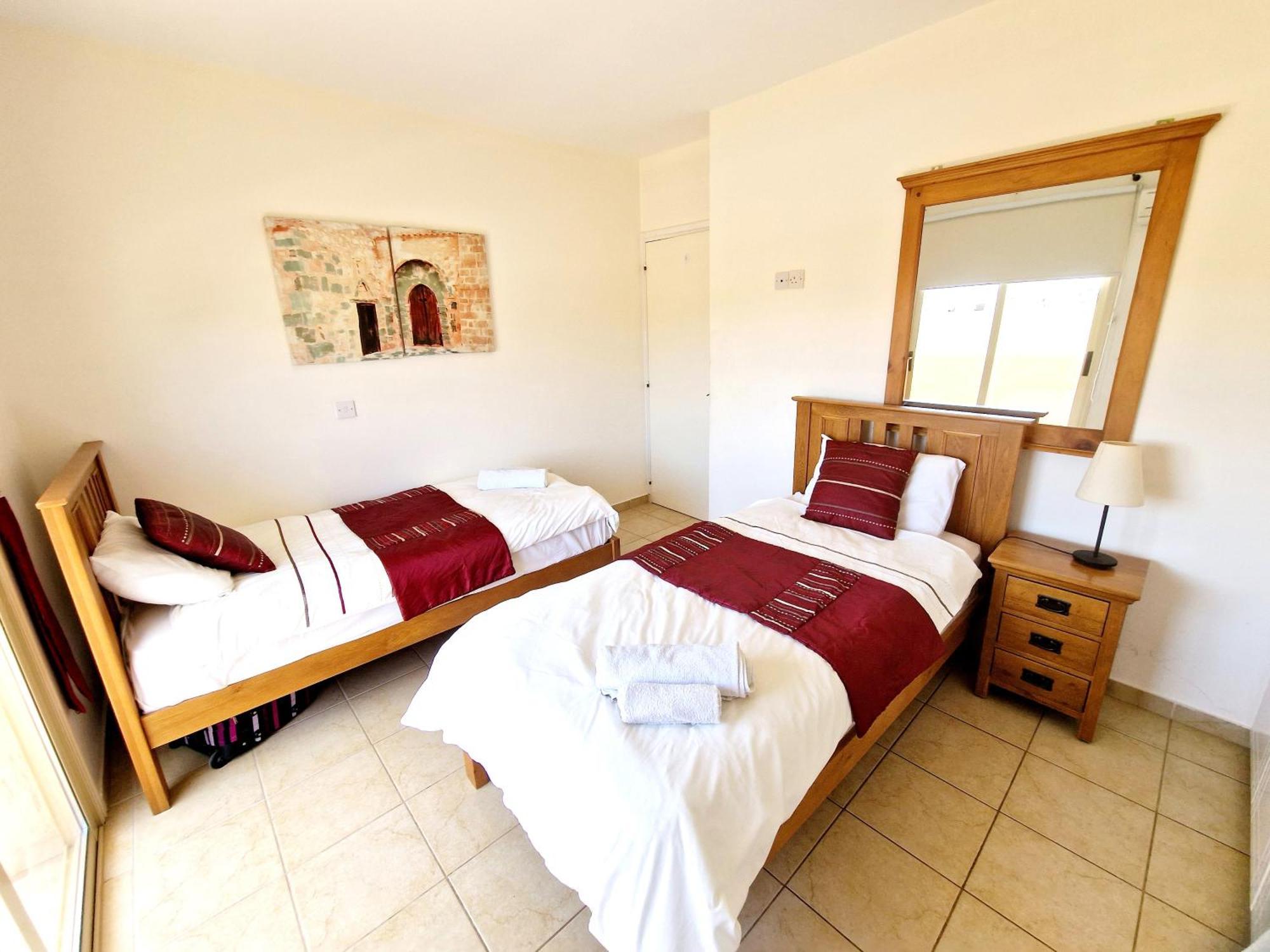First Floor Overlooking Pool * Paphos
